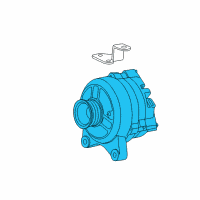 OEM 2003 Lincoln Navigator Alternator Diagram - 4U2Z-10V346-DQRM