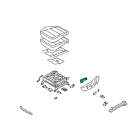 OEM Kia Telluride Pad U Diagram - 88070S9010LBR