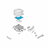 OEM Kia Telluride Pad U Diagram - 88170S9000