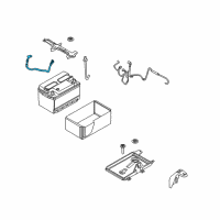 OEM 2006 Lincoln Zephyr Cable Diagram - 8E5Z-14300-AA