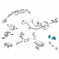 OEM Sensor Assembly, Front Crash (Trw) Diagram - 77930-TC0-B21