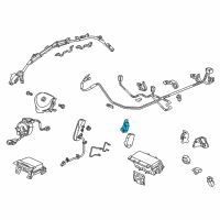 OEM Acura Unit Assembly, Ods Diagram - 81169-TK5-A11