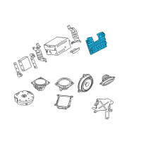 OEM 2010 Infiniti FX35 Switch Assembly-ACCEL Pedal Diagram - 25391-1BU6A