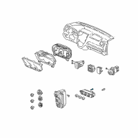 OEM 2004 Honda Civic Bulb, Neo-Wedge (14V 100Ma) Diagram - 79609-S5A-003