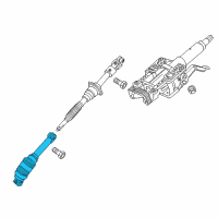 OEM 2021 Chevrolet Colorado Lower Shaft Diagram - 84646282