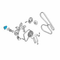 OEM 2000 Cadillac DeVille Rear Cover Diagram - 12600022