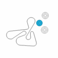 OEM 2009 Dodge Caliber TENSIONER-Belt Diagram - 4891976AC