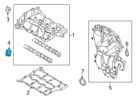 OEM Ford Escape Filler Tube Diagram - HX7Z-6763-A