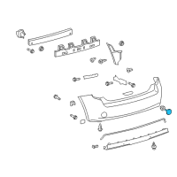 OEM 2013 Scion xB Reflector Diagram - 81910-12100