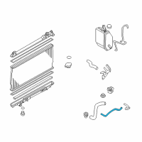 OEM 2007 Nissan 350Z Hose-Auto Transmission Oil Cooler Diagram - 21632-EV00A