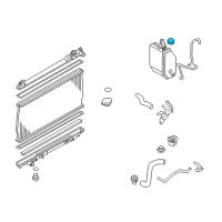 OEM 2010 Infiniti FX50 Cap-Reservoir Tank Diagram - 21712-79900