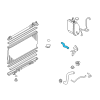 OEM Infiniti G35 Hose-Radiator, Upper Diagram - 21501-AL500