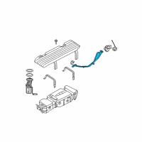 OEM 2009 Chrysler Aspen Tube-Fuel Filler Diagram - 68146202AB