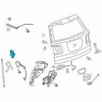 OEM 2007 Chevrolet Tahoe Control Module Diagram - 25824256