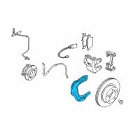 OEM 2014 BMW X1 Protection Plate Left Diagram - 34-10-6-787-309