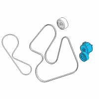 OEM Ram ProMaster 2500 TENSIONER-Belt Diagram - 68100947AA