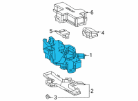 OEM Toyota Venza Fuse & Relay Box Diagram - 82740-42070