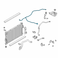OEM 2015 Ford Escape Overflow Hose Diagram - GV6Z-8B081-K