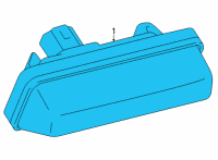 OEM 2018 Toyota Mirai License Lamp Diagram - 81270-33100