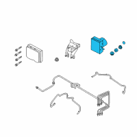 OEM Lincoln MKT ABS Control Unit Diagram - DA8Z-2C215-B