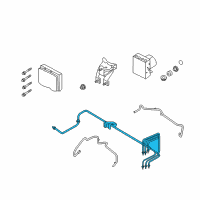 OEM 2019 Lincoln MKT Tube Assembly Diagram - DG1Z-2C296-B