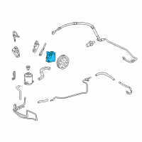 OEM 1999 Honda Accord Pump Sub-Assembly, Power Steering (Reman) Diagram - 06561-P8C-505RM