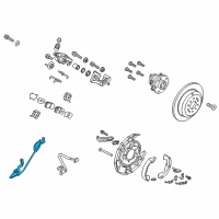 OEM 2018 Kia Sedona Sensor Assembly-Abs Real Diagram - 95681A9000