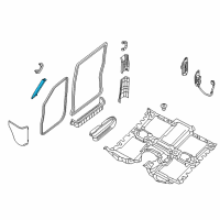 OEM 2019 Nissan NV2500 Garnish Assy-Front Pillar, RH Diagram - 76911-9JH0A