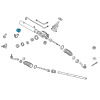 OEM 2015 Hyundai Equus Rubber-Steering Gear Mounting Diagram - 57789-3N900