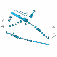 OEM Hyundai Equus Gear & Linkage Assembly-Power Steering Diagram - 57700-3N321