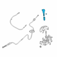 OEM 2018 Chevrolet City Express Shift Knob Diagram - 19316523