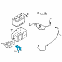 OEM Ford Support Diagram - JX6Z-10A666-B