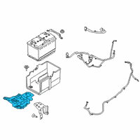 OEM Ford Bronco Sport Lower Reinforcement Diagram - JX6Z-10732-C