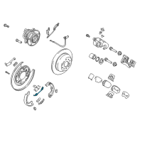 OEM Hyundai Santa Fe Sport Spring-Shoe Return A Diagram - 58268-2P620