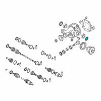 OEM 2009 Kia Borrego Seal-Oil Diagram - 535502J250