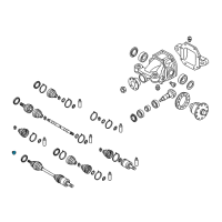 OEM 2010 Kia Sedona Nut-Castle Diagram - 495513U000