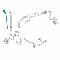 OEM 2005 Nissan Maxima Gauge Assy-Oil Level Diagram - 31086-8J015