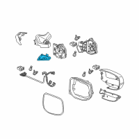 OEM 2011 Honda Insight Cover, R. (Lower) Diagram - 76202-TM8-A01