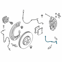 OEM 2021 BMW X7 Brake Hose Front Diagram - 34-32-6-877-690