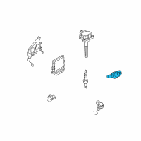 OEM 2012 Infiniti G25 Engine Crankshaft Position Sensor Diagram - 23731-JK00B