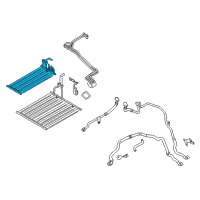 OEM BMW 740e xDrive Radiator High-Voltage Battery Top Right Diagram - 61-27-8-632-538