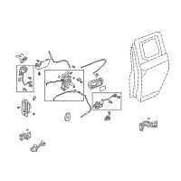 OEM Honda Bolt, RR. Striker (Upper) (8X20) Diagram - 90104-SCV-000