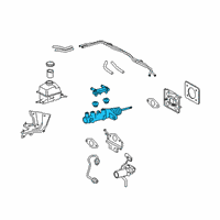 OEM 2011 Toyota Highlander Master Cylinder Reservoir Diagram - 47201-48210