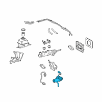 OEM 2018 Toyota Highlander Cylinder Diagram - 47207-48070