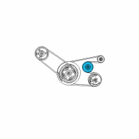 OEM Chrysler Voyager TENSIONER-Belt Diagram - 4593633AA