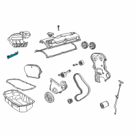 OEM 2005 Jeep Wrangler Gasket-Intake Manifold Diagram - 4884648AA