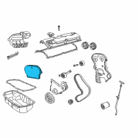 OEM 2002 Chrysler PT Cruiser Cover Pkg-Timing Diagram - 5093134AA