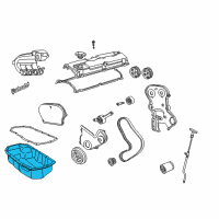 OEM 2002 Chrysler PT Cruiser Pan-Engine Oil Diagram - 4777991AB