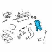 OEM Chrysler Sebring Cover-Timing Belt Diagram - 4694318AD