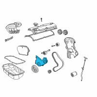 OEM 2007 Chrysler PT Cruiser Cover-Timing Belt Diagram - 4884410AA